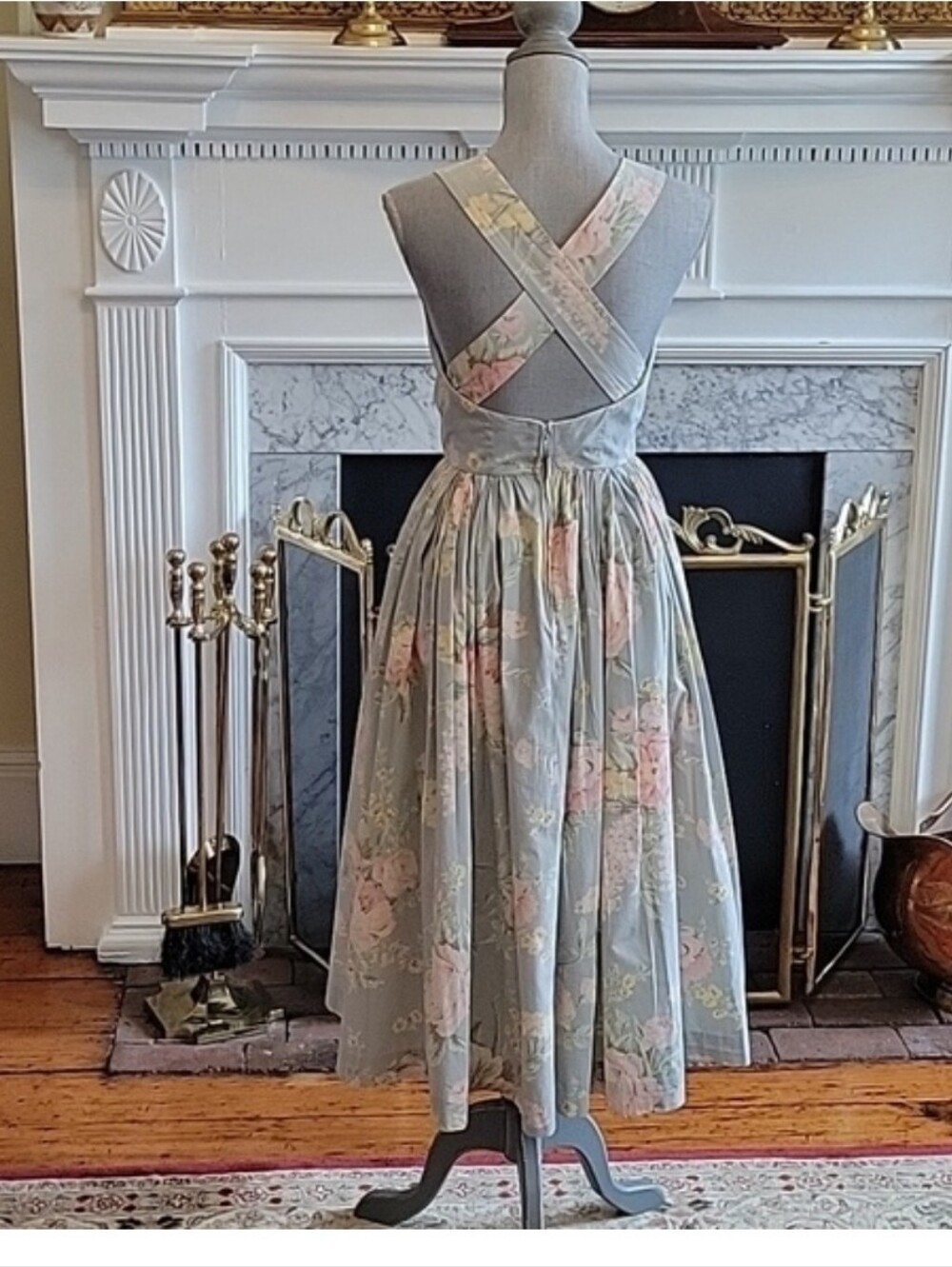 80's Bananna Republic Floral Dress - Picture 2 of 9